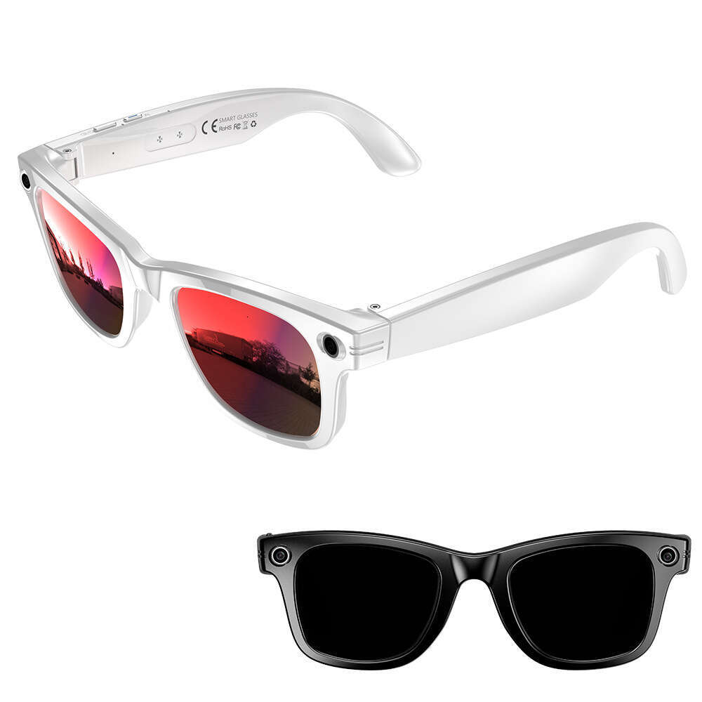 Niche High Tech Smart Glasses AI Translation Photo Camera WIFI Image Transmission Dual Noise Reduction Anti Shake Outdoor Travel Bluetooth Smart Eyewe