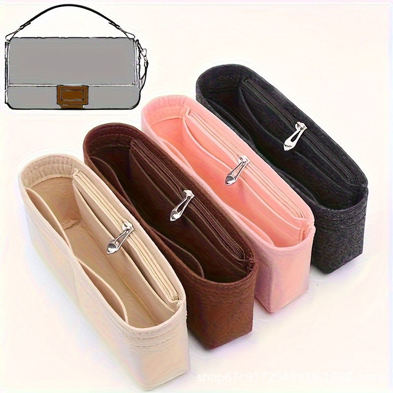 New Felt-Lined Large Capacity All Match Storage Multifunctional Large-Capacity Women's Makeup Bag Cosmetic Organizer