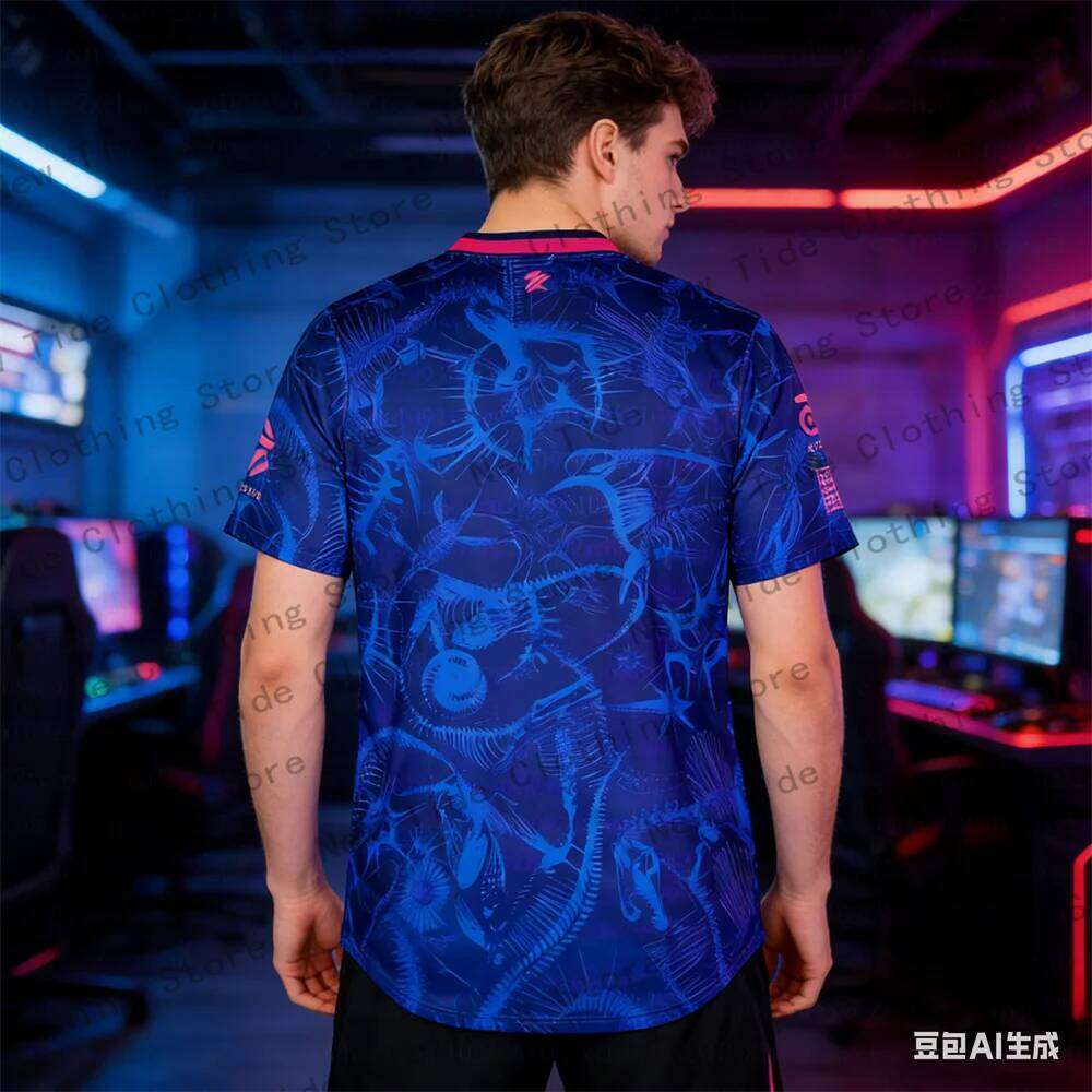 2026 new Paper Rex DinoGlitch Jersey Series Uniform Esports Club PRX Fashion Tees Male F0RSAKEN Streetwear T-shirts