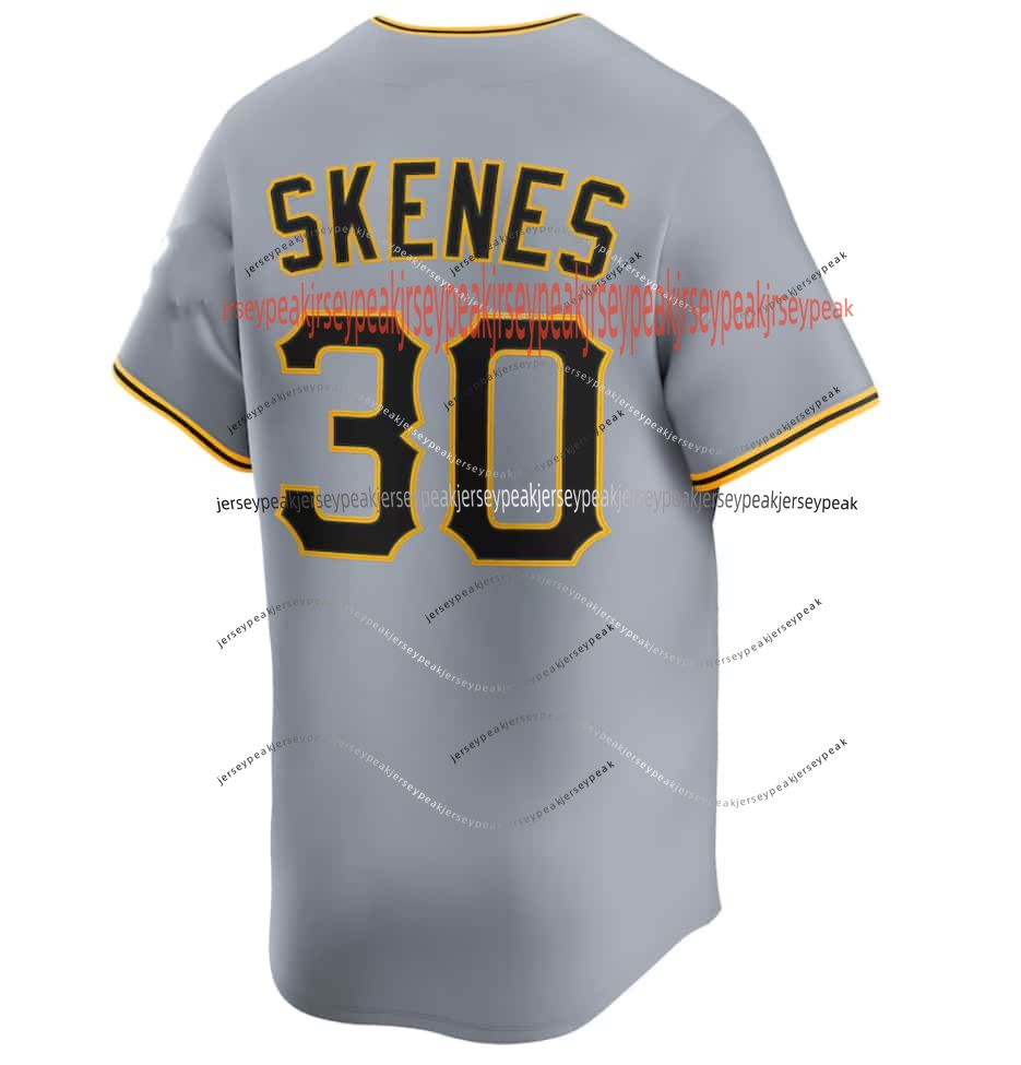 6 Konnor Griffin 2026 City Connect Baseball Jersey Paul Skenes Reynolds Clemente Garcia Cruz Gonzales Reynolds Lowe McCutchen Keller Bart Ozuna Custom