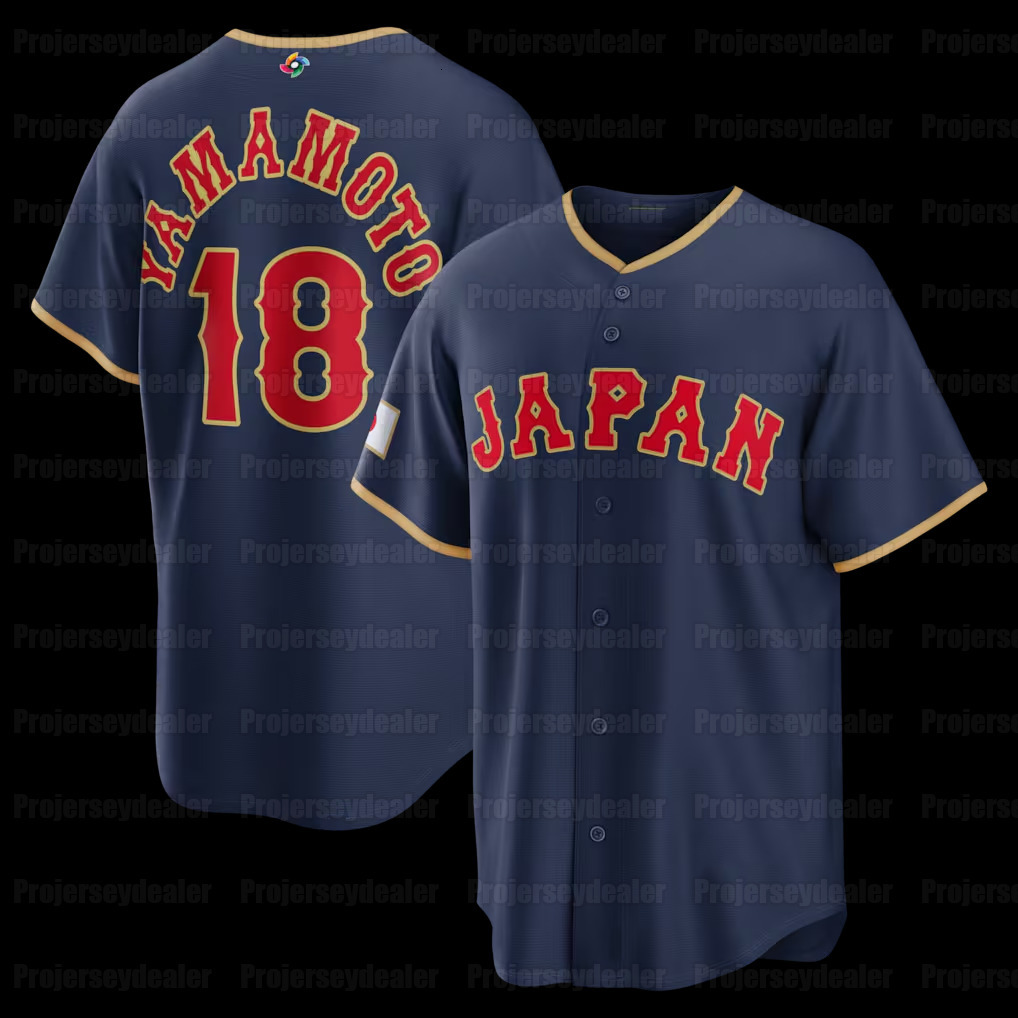 16 Shohei Ohtani 2026 World Baseball Classic WBC Team Japan Jerseys Yoshinobu Yamamoto Shota Imanaga Seiya Suzuki Munetaka Murakami