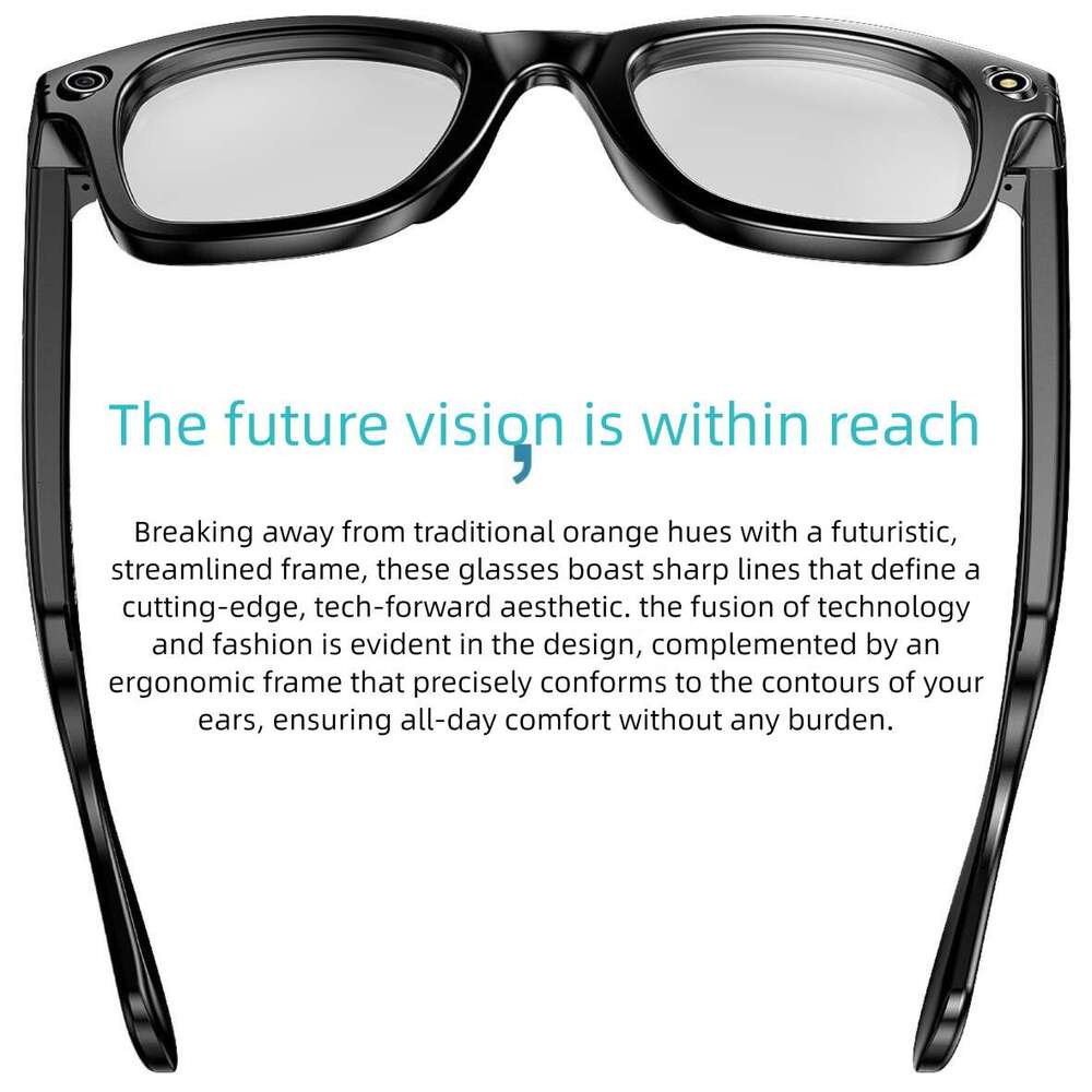 Niche High Tech Smart Glasses AI Translation Photo Camera WIFI Image Transmission Dual Noise Reduction Anti Shake Outdoor Travel Bluetooth Smart Eyewe