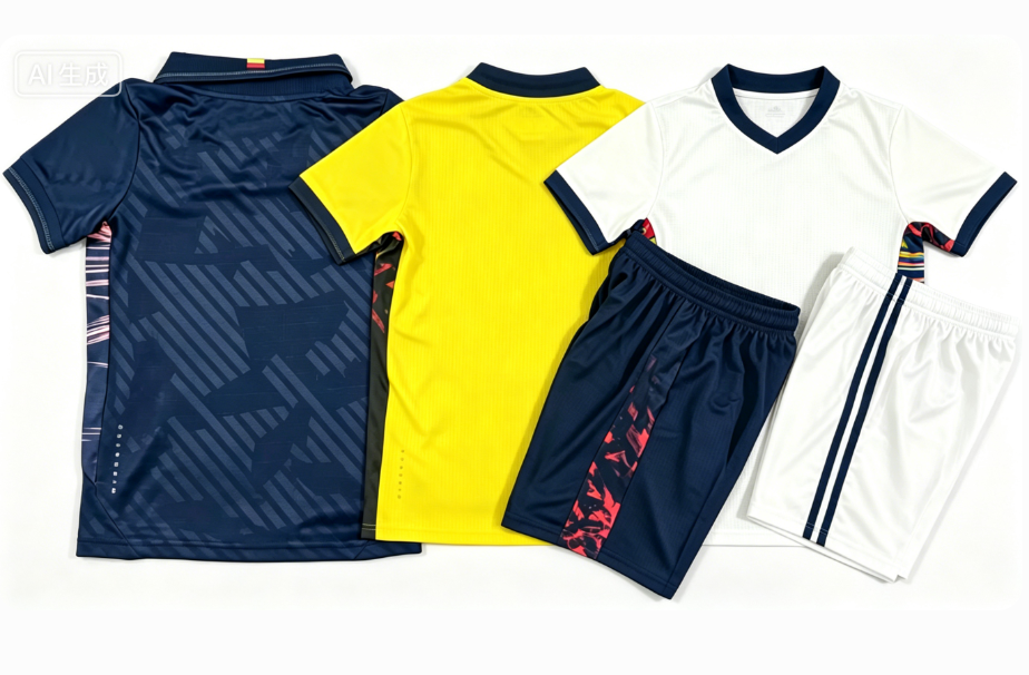 2026 world cup kids Ecuador jerseys ,new arrival kids jerseys and shorts Ecuador country size 16-28,jerseys color yellow dark blue white