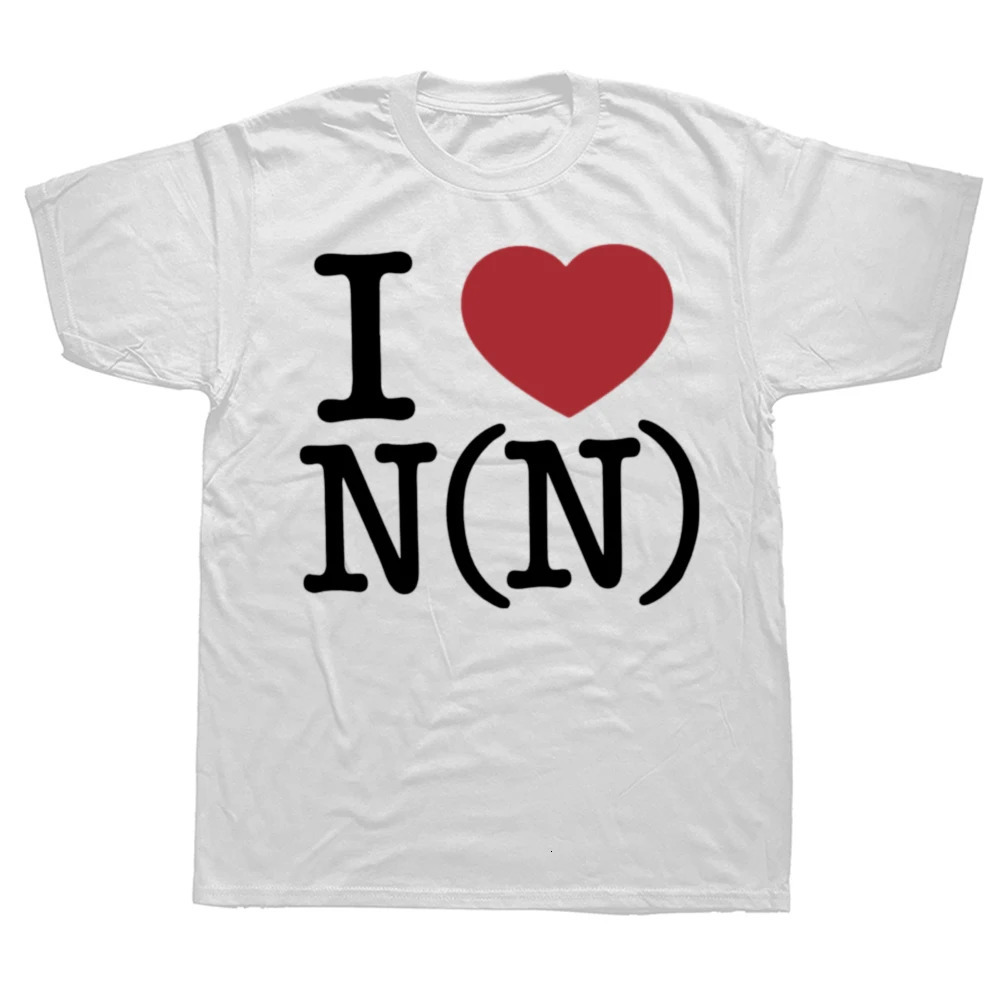 Funny Number NIne I Love Number Nine Graphic T-shirts Men Womens Fashion Casual Tshirt 100 Cotton Loose Oversized T Shirt 260508