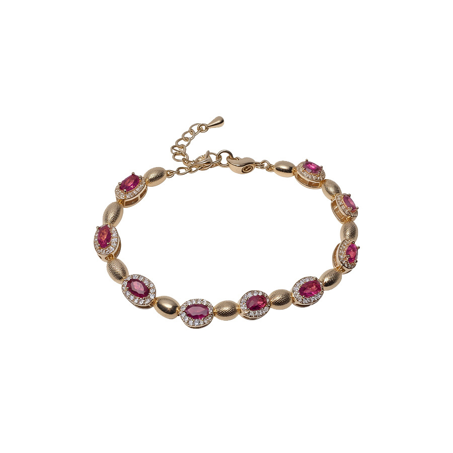 Zircon Cat's Eye Flower Bracelet Exquisite Palace Style Elegant Hand Jewelry Light Luxury Heavy Craftsmanship for Women - view 9