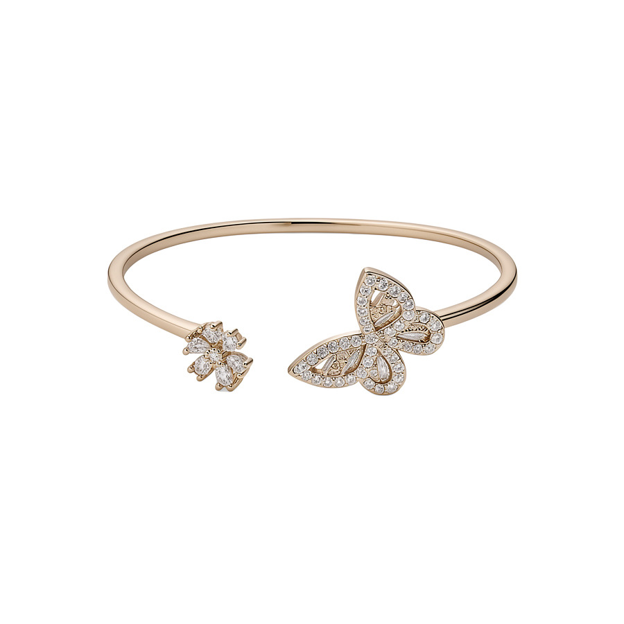 Zircon Flower Butterfly Pearl Sweet Princess Style Bracelet High-end Exquisite Women's Jewelry - view 9