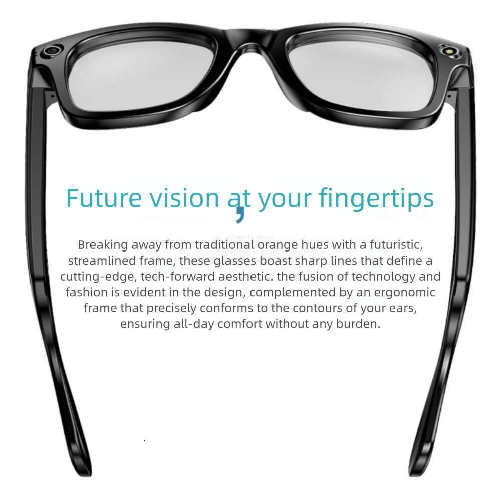 High Tech Smart Sunglasses W Million Pixel AI Photo Glasses Wireless Bluetooth Calling Fashion Outdoor Eyewear UV Protection Fashion Wearable Smart Gl