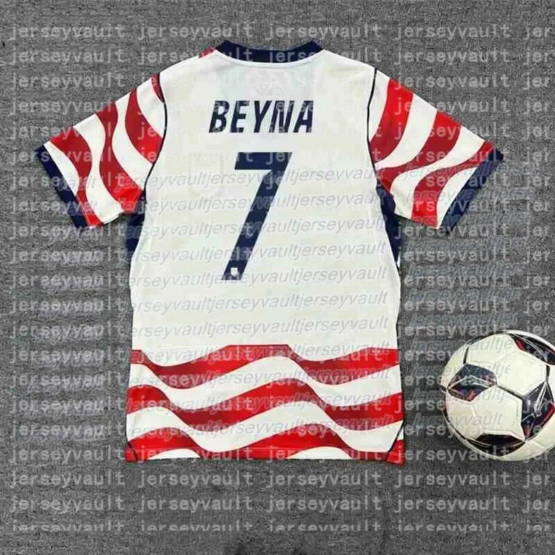 2026 USA HOME World Cup football jersey BEYNA MCKENNIE PULISIC BALOGUN Fans and players Football