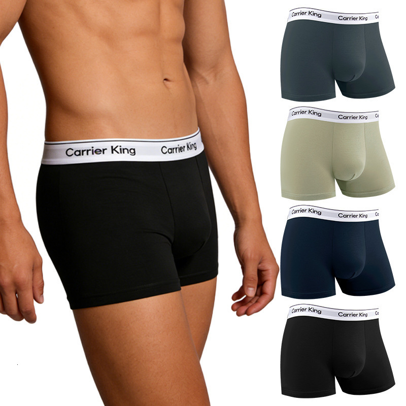 New CarrierKing Mens Underwear Summer Pure Cotton Boxer Shorts250919