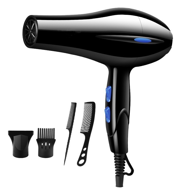 CkeyiN 1600W Hair Dryer Professional Negative Ion Blower Home Use Cold Blow Drying Salon Blower Diffuser Concentrator Nozzle 241031