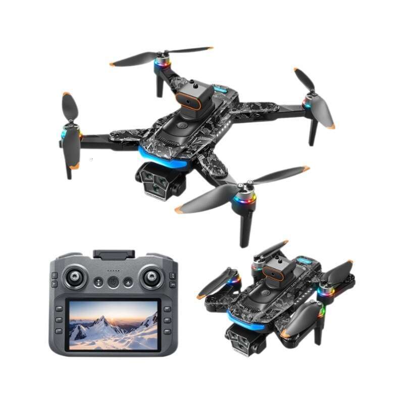 GPS Brushless Drone Built-in Screen Optical Flow Obstacle Avoidance HD Aerial Photography Quadcopter RC Flying Aircraft Outdoor Toy CKS