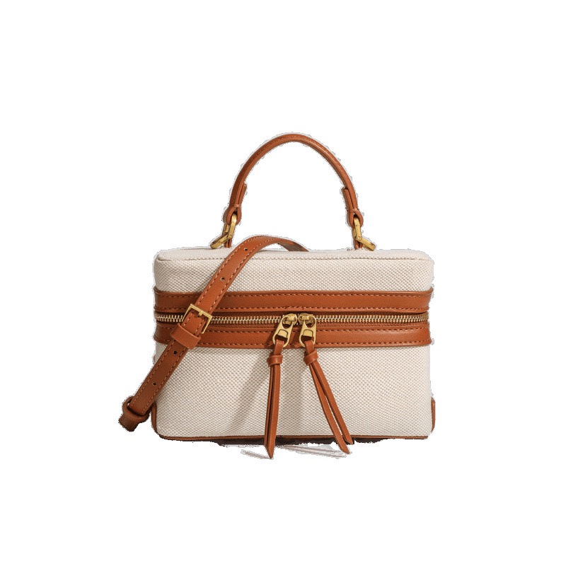 Free shipping Fashion Women Handbags Designer niche Thick Canvas Shoulder Crossbody Bags Casual Spring and summer Small Purses 2026 bolso mujer