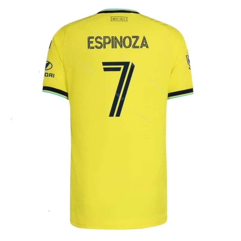 25 26 27 Nashville SC Soccer Jerseys MUKHTAR SURRIDGE ESPINOZA EDDI Primary In BOYD 2025 SHAFFELBURG MOORE 2026 2027 Home Away Football Shirt men kids