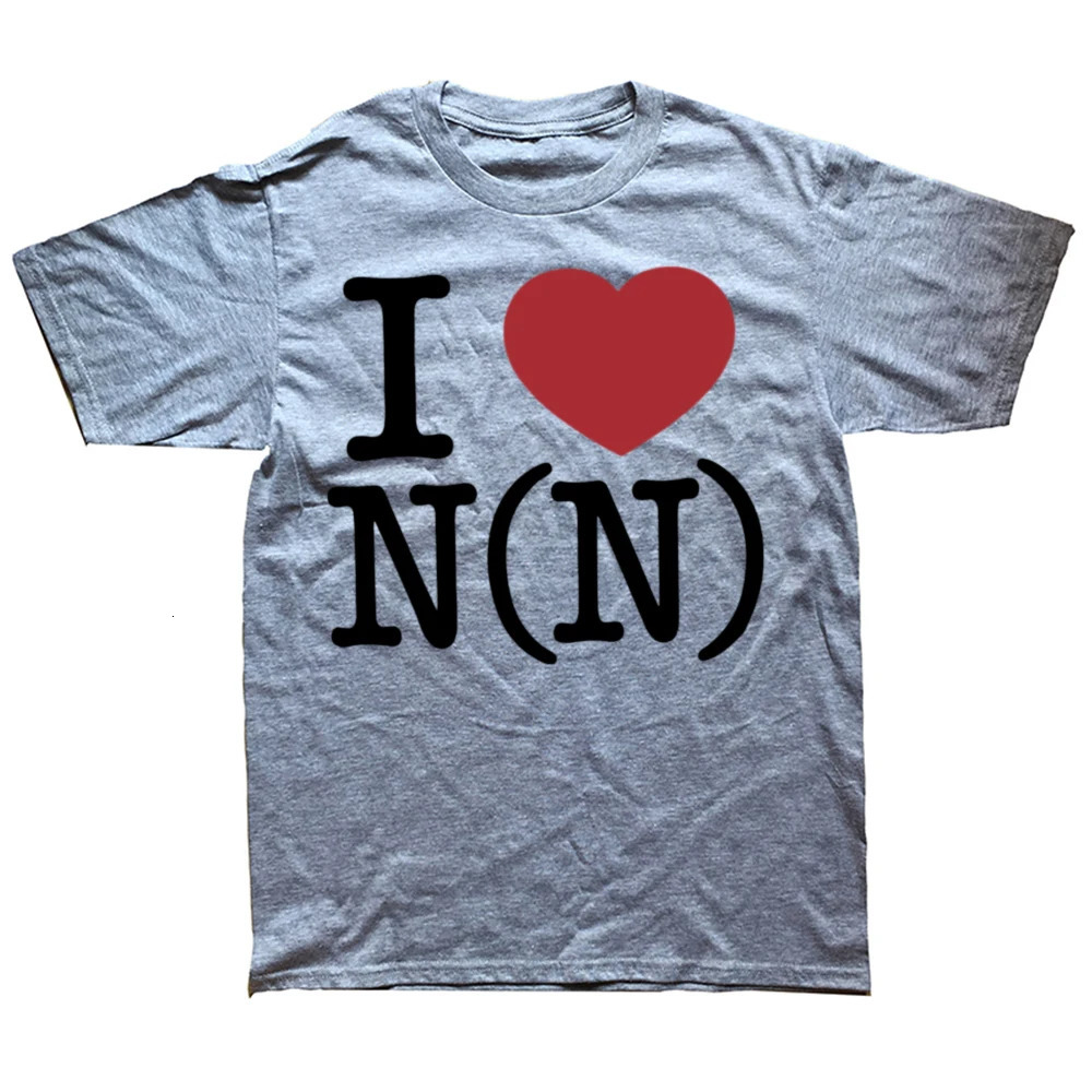 Funny Number NIne I Love Number Nine Graphic T-shirts Men Womens Fashion Casual Tshirt 100 Cotton Loose Oversized T Shirt 260508