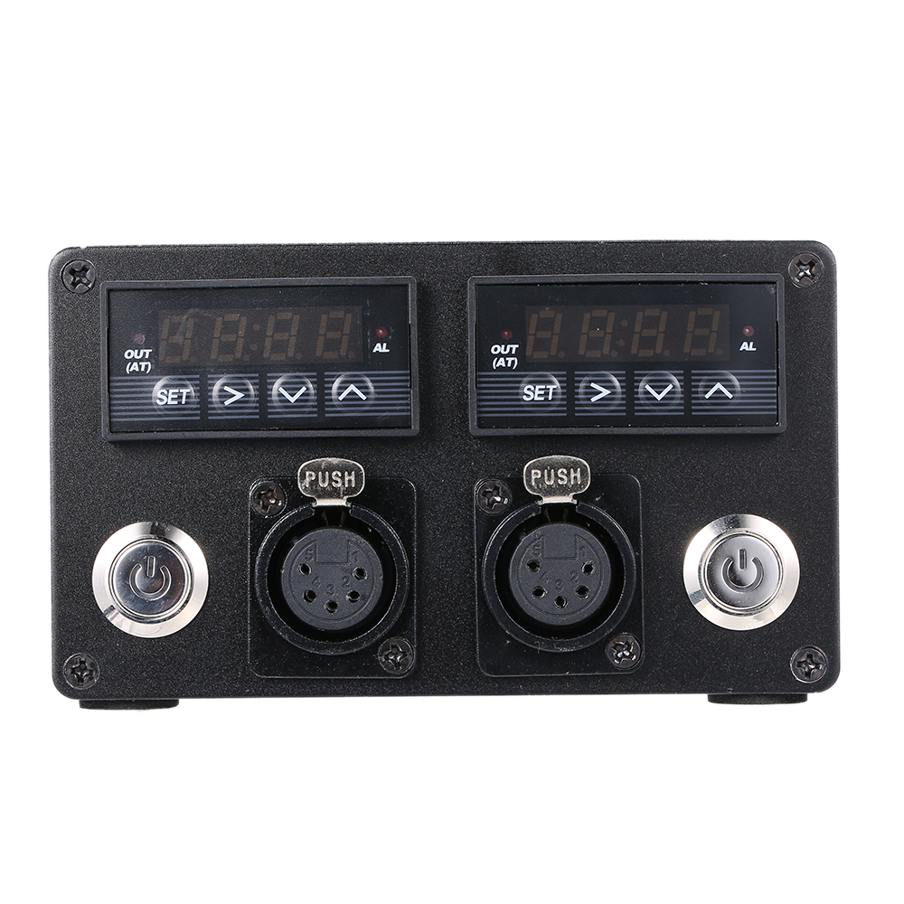 wholesale Electric Digital Dual PID Temperature Controller with 5 Pin XLR Plug and US/EU/UK/AU Power Cable