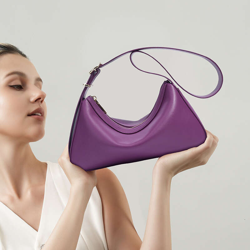 Niche Cross Border Luxury Women Underarm Bag High End Genuine Leather New Style Casual Versatile Shoulder Crossbody Commuter Handbag SENYY