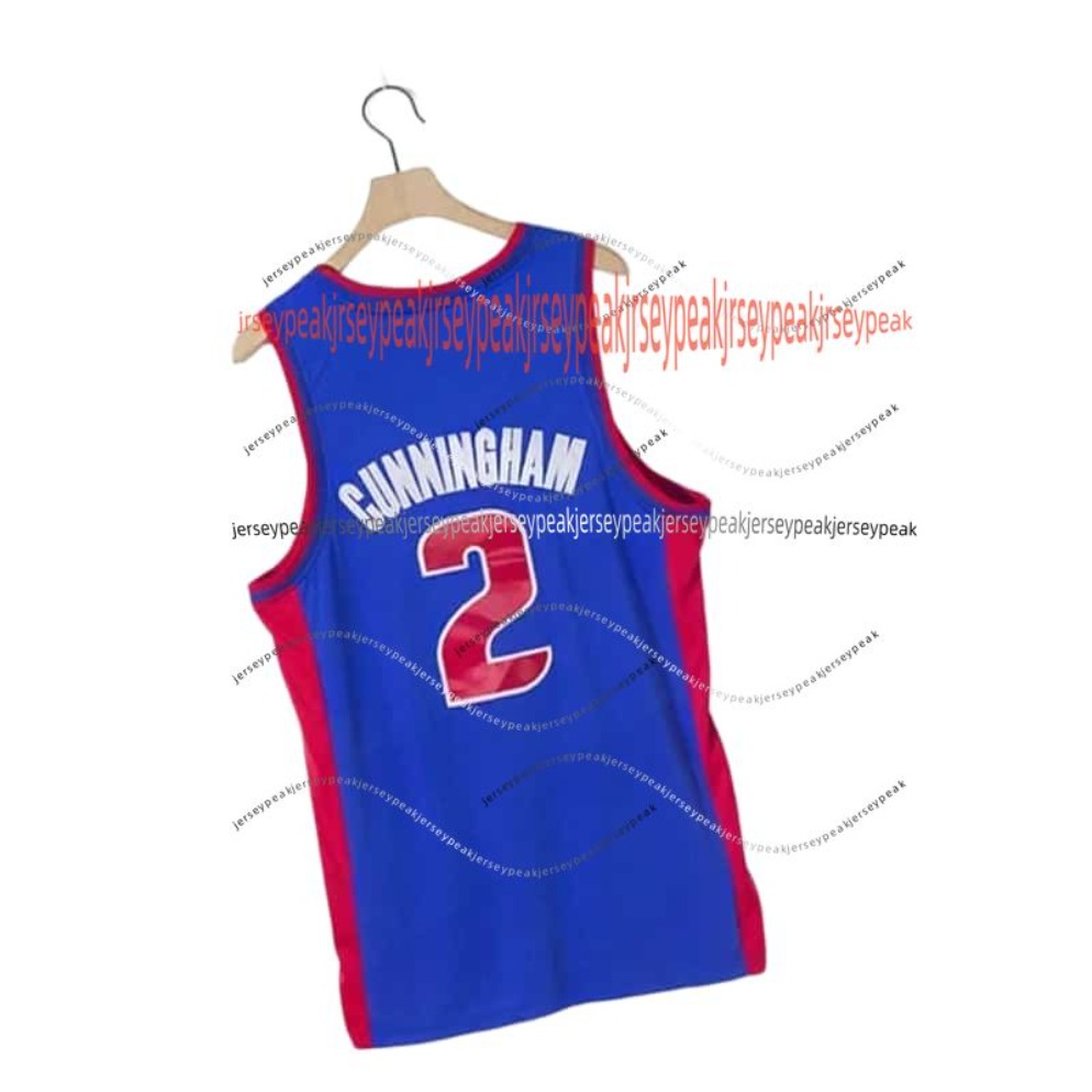 print and stitch Cunningham Basketball Jerseys city Jalen Duren Ausar Thompson Isaiah Stewart Tobias Harris Kevin Huerter Ronald Holland Caris LeVert 