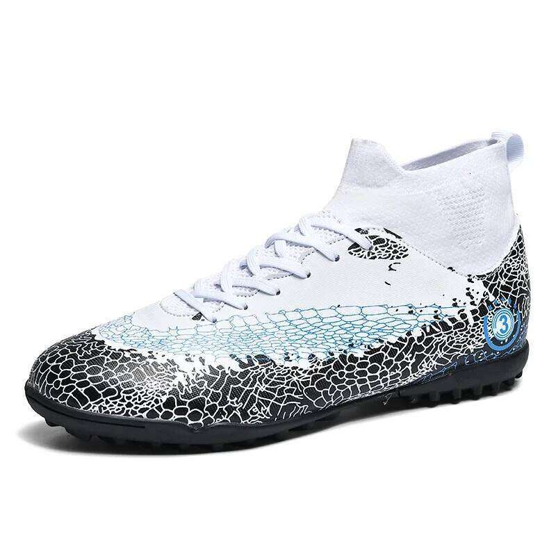 New Soccer Men Sneakers Cleats Professional Boots Training Children Kid Futsal Football Shoes Boy Size 35- 26W0508