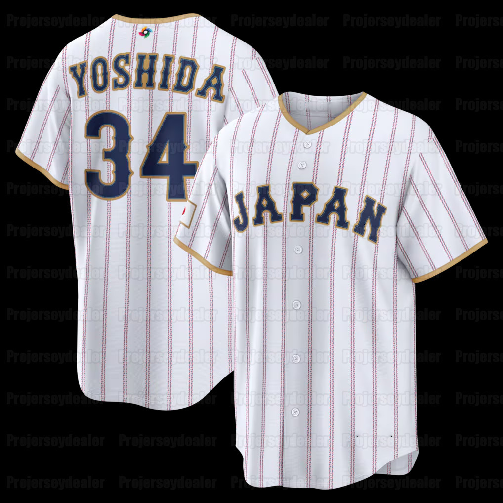 16 Shohei Ohtani 2026 World Baseball Classic WBC Team Japan Jerseys Yoshinobu Yamamoto Shota Imanaga Seiya Suzuki Munetaka Murakami