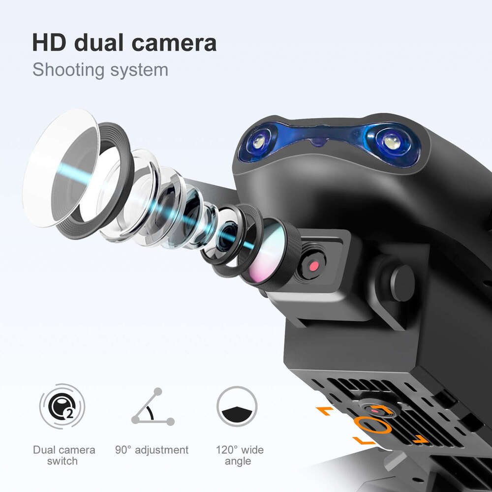 Foldable E PRO K Drone HD Aerial Photography Quadcopter Long Endurance Portable Remote Control Aircraft Kids Outdoor Flying Toy Gift CKS