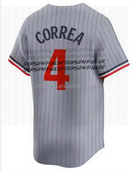 MinnesotaS Twins Baseball Jersey Walker Jenkins Byron Buxton Royce Lewis Kirby Puckett Taj Bradley Mick Abel Ryan Jeffers Bailey Ober Lee Ryan Hendrik
