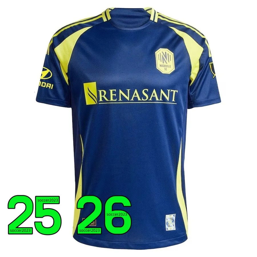 25 26 27 Nashville SC Soccer Jerseys MUKHTAR SURRIDGE ESPINOZA EDDI Primary In BOYD 2025 SHAFFELBURG MOORE 2026 2027 Home Away Football Shirt men kids