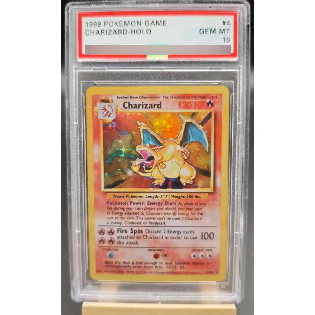 Ptcg Charizard Venusaur Blastoise Gengar Mewtwo English Rating Card Diy Copy Version Classic Anime Collection Card Gift Toy L260511E62T