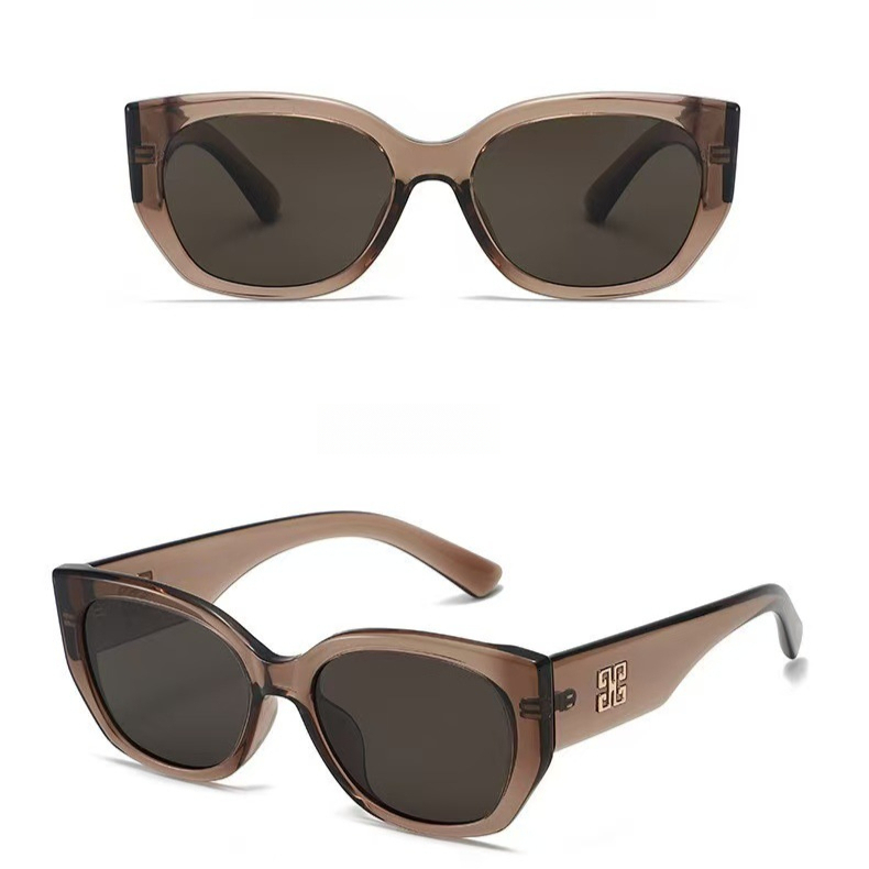 Designer Sunglasses 2026 New Polarized Large Frame Sunglasses Slim fit High end Square Fashion Women's UV resistant Luxury Men's Glasses