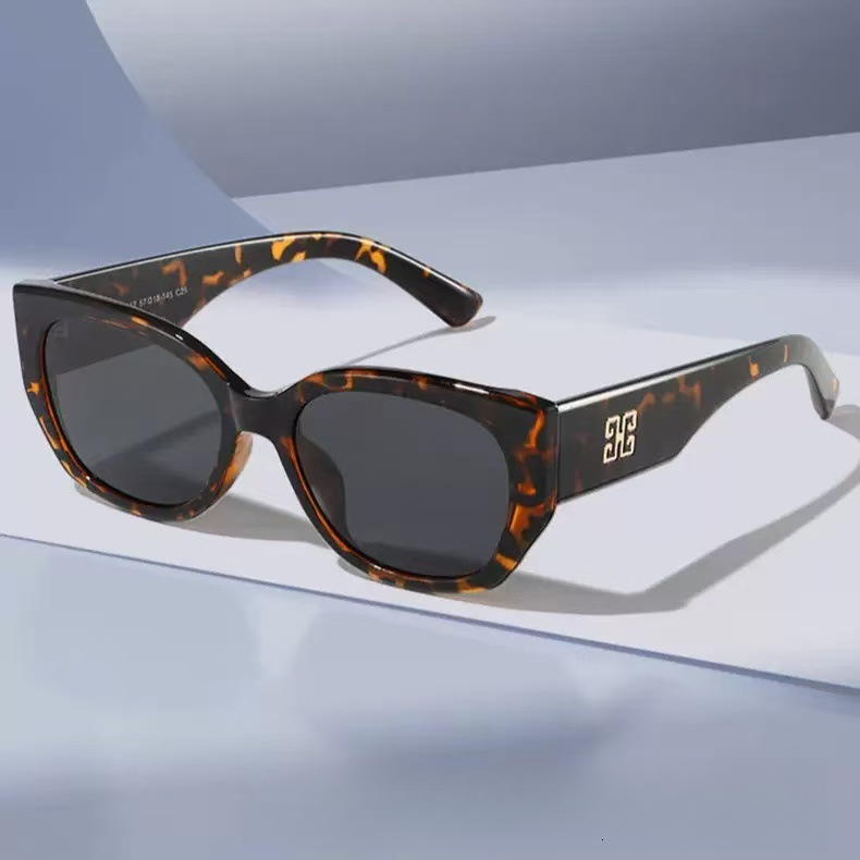 Designer Sunglasses 2026 New Polarized Large Frame Sunglasses Slim fit High end Square Fashion Women's UV resistant Luxury Men's Glasses