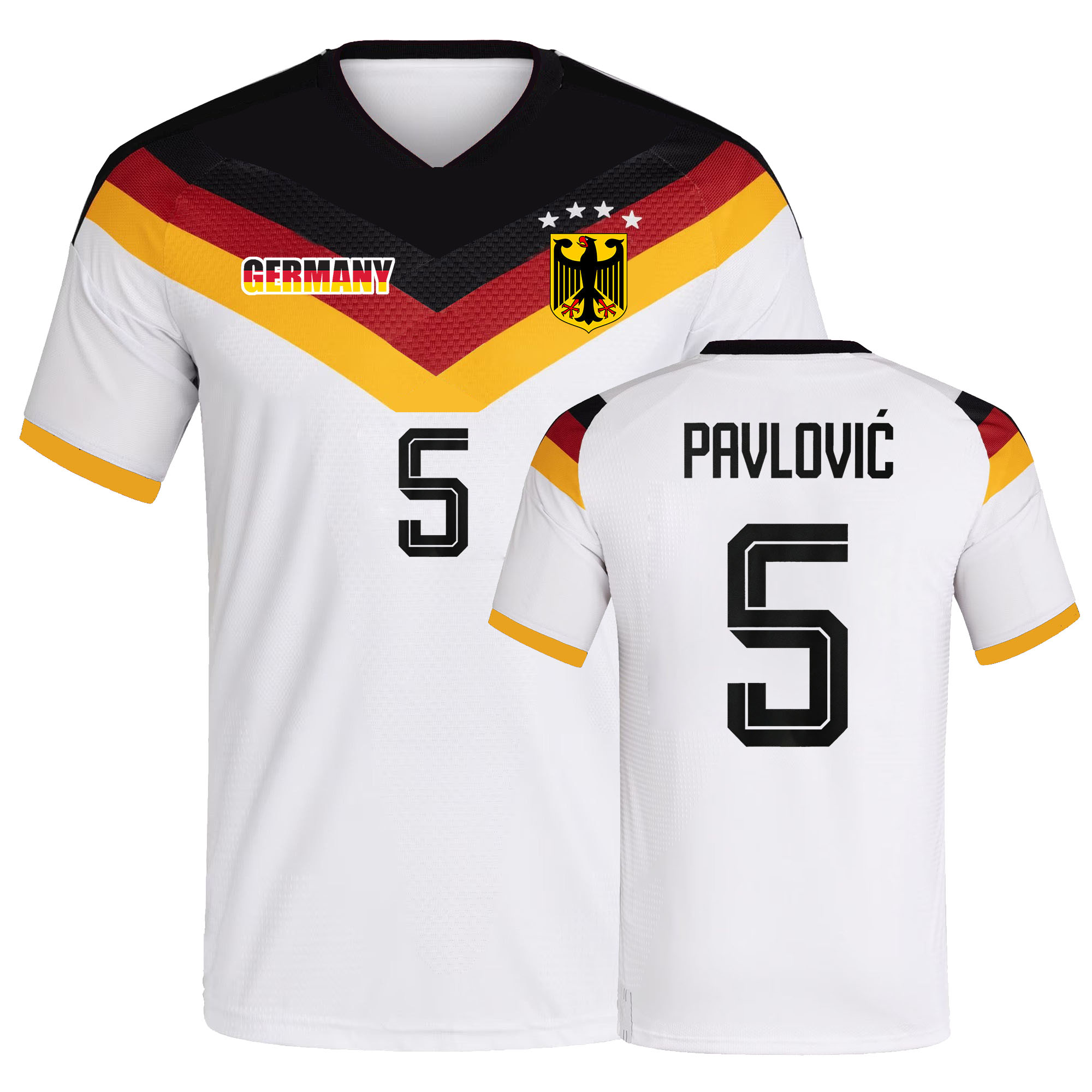 Germany Jersey Florian Wirtz NO. 17 World Cup 2026 T shirt German National Team Sports T-shirt Jerseys Flag Football Stars Full Squad Home Man Woman T