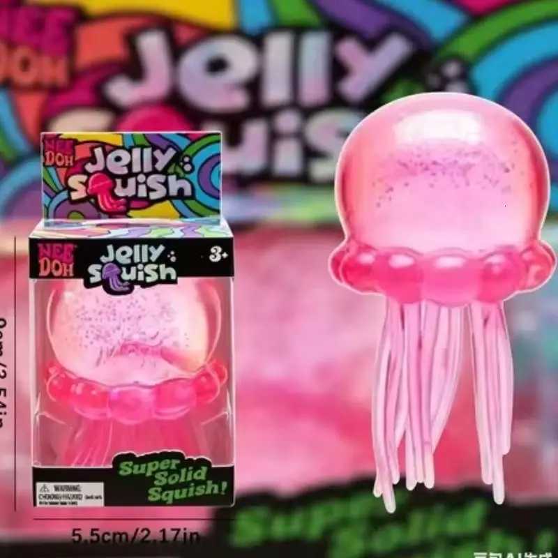New Schylling Jellyfish Healing Series Needoh Nice Cube Stress Relief Pinch Toy Childrens Gift X260511