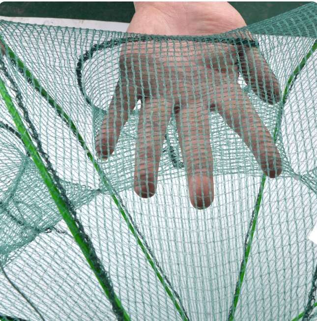 Foldable Umbrella Fishing Trap Net - Multi-Hole Design for Shrimp, Crab, Minnow & Crawfish, Portable Collapsible Bait Cage for River/Lake Fishing