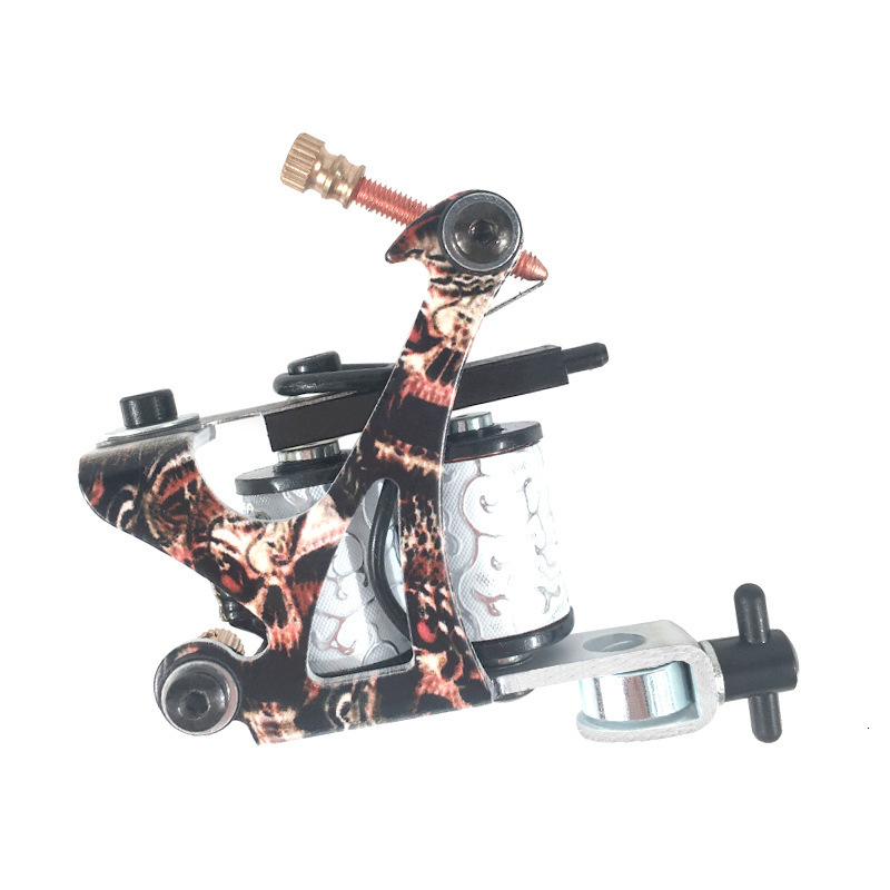 Tattoo Kits Coil Machine Set Complete Beginner Kit with Power Supply Foot Pedal Needles ink For 220617