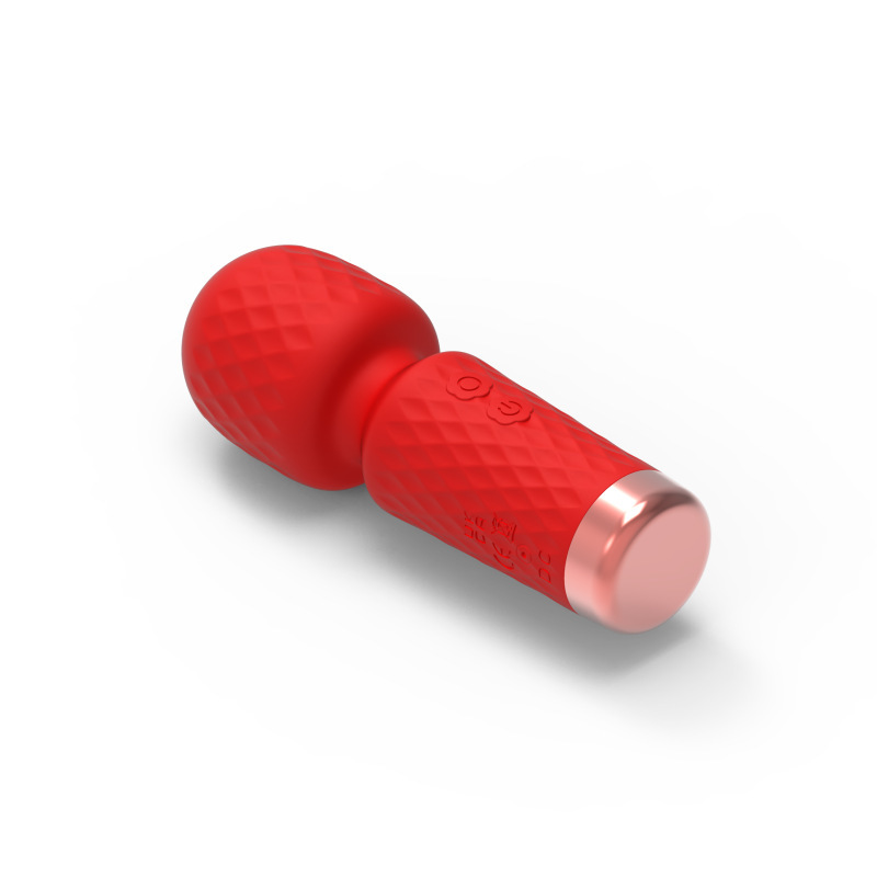 Mini AV Vibrator, Portable Wand Massager, Adult Sex Toy - 10 Vibration Modes, Quiet & Waterproof for Women