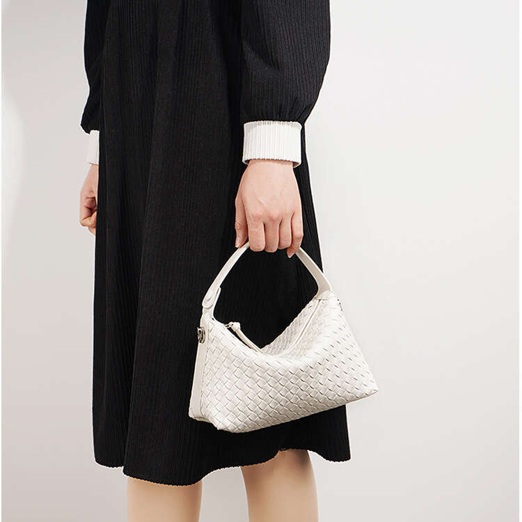New Niche Cowhide Quilted Single Shoulder Crossbody Bag High End Genuine Leather Woven Handbag Luxury Designer Fashion Daily Casual Ladies Shoulder Ba