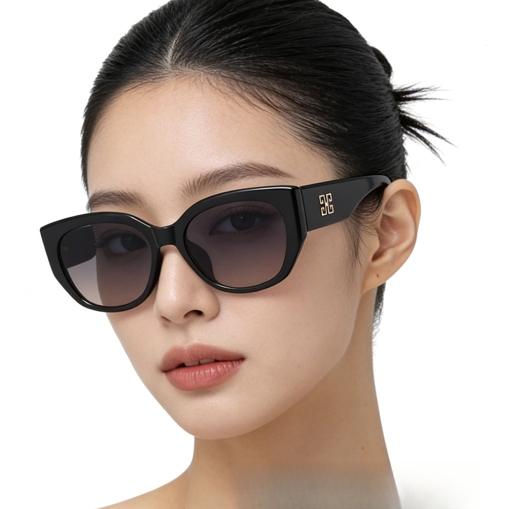 Designer Sunglasses 2026 New Polarized Large Frame Sunglasses Slim fit High end Square Fashion Women's UV resistant Luxury Men's Glasses