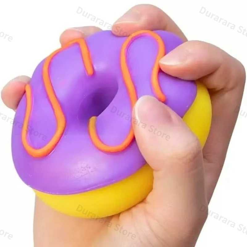 NeeDoh Dippin Dazzler Egg Donut prank stress relief toy soft glue vinyl squeeze toy Slow Rebound Pinch Ornament Relaxation H260512