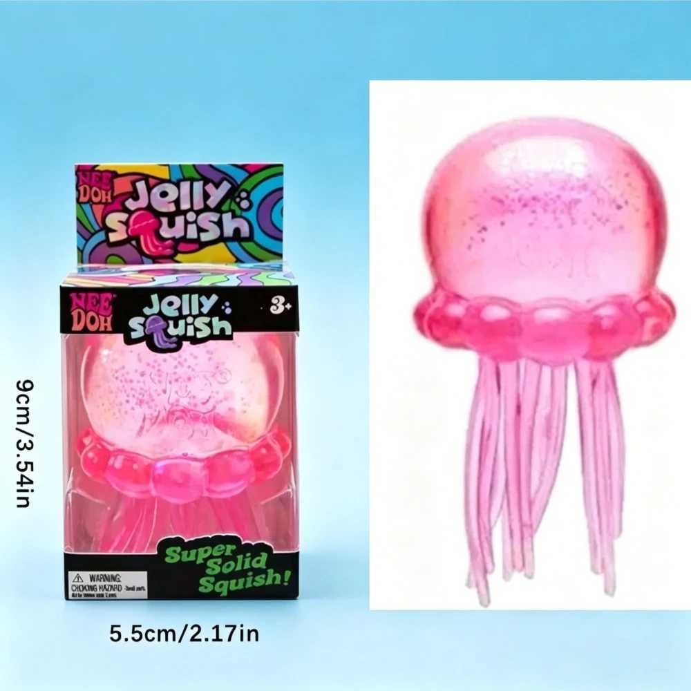Schylling Nee Doh Nice-Sicle Sensory Cube Soft Squishy Stress Relief Toy Ideal Fidget for Anxiety Concentration Z260512