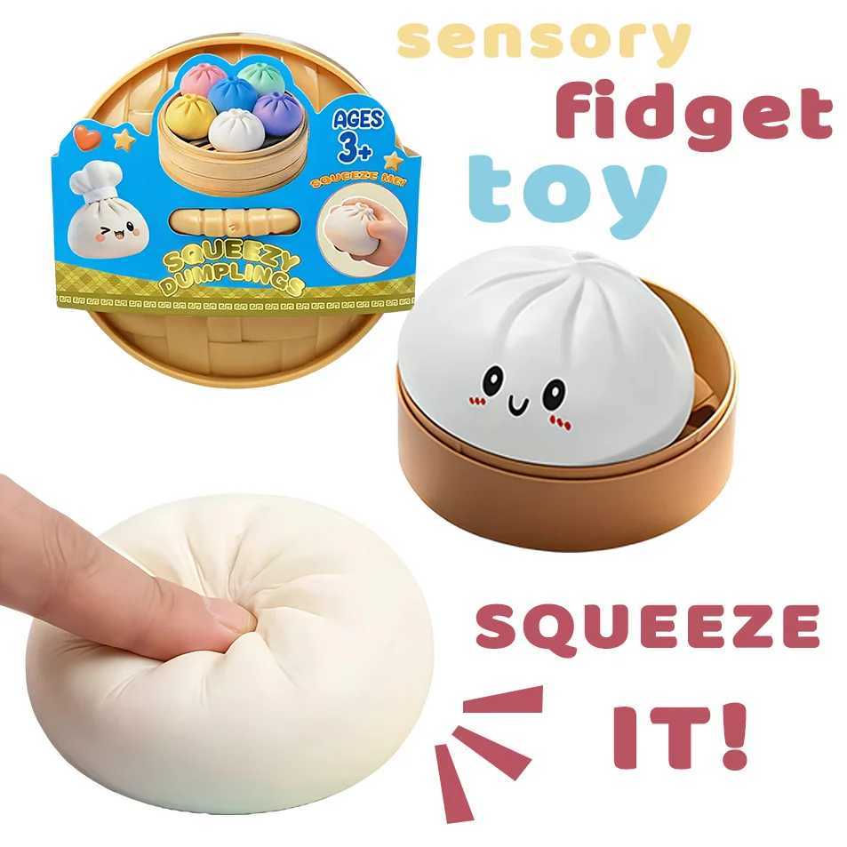 Cute 2026 Blind box Colorful Dumpling Squishy Relaxing Relieve Anxiety Antistress Enhance Happiness Rebound Squeeze Reliever Toy Z260512