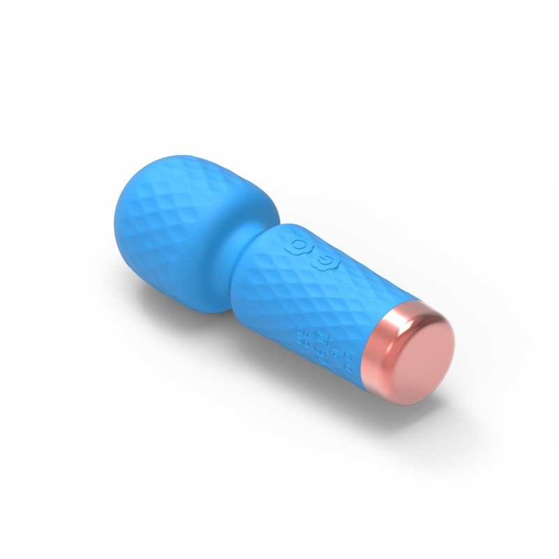 Mini AV Vibrator, Portable Wand Massager, Adult Sex Toy - 10 Vibration Modes, Quiet & Waterproof for Women