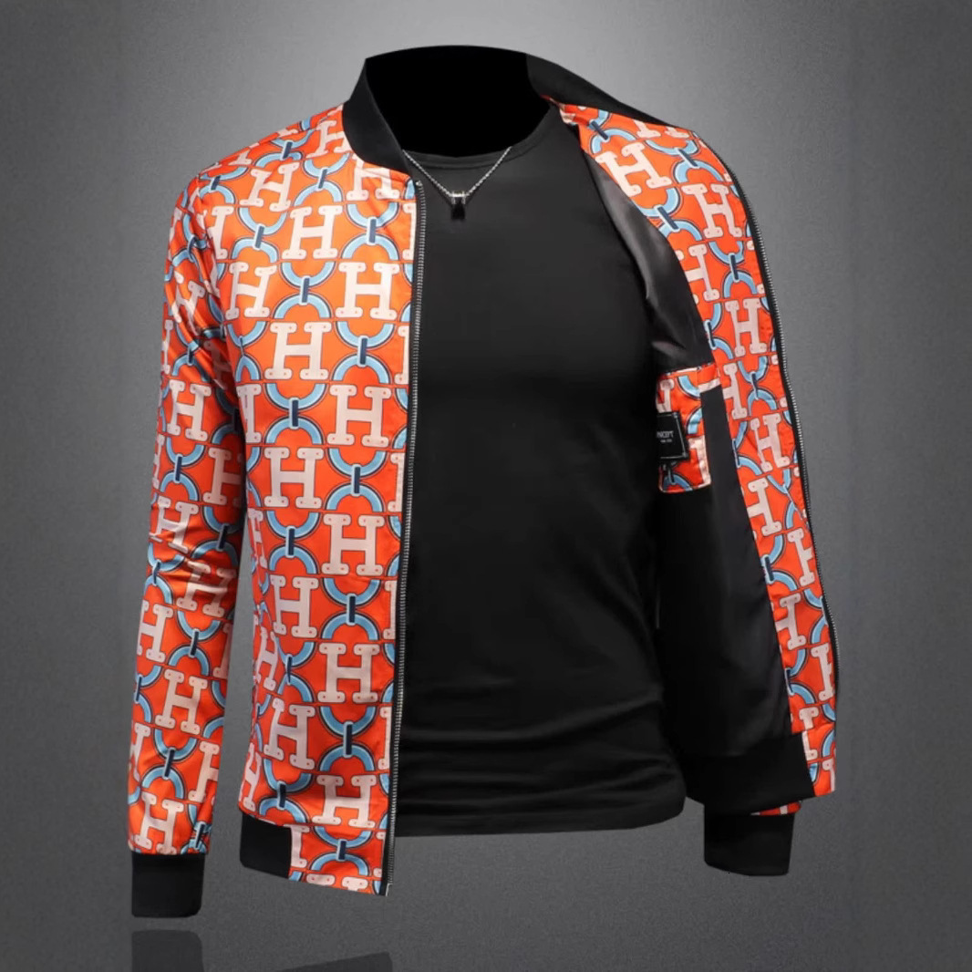 High-Quality European Style Men's Hooded Jacket Coat Manufacturer Source Price Affordable 2026 Spring New Model
