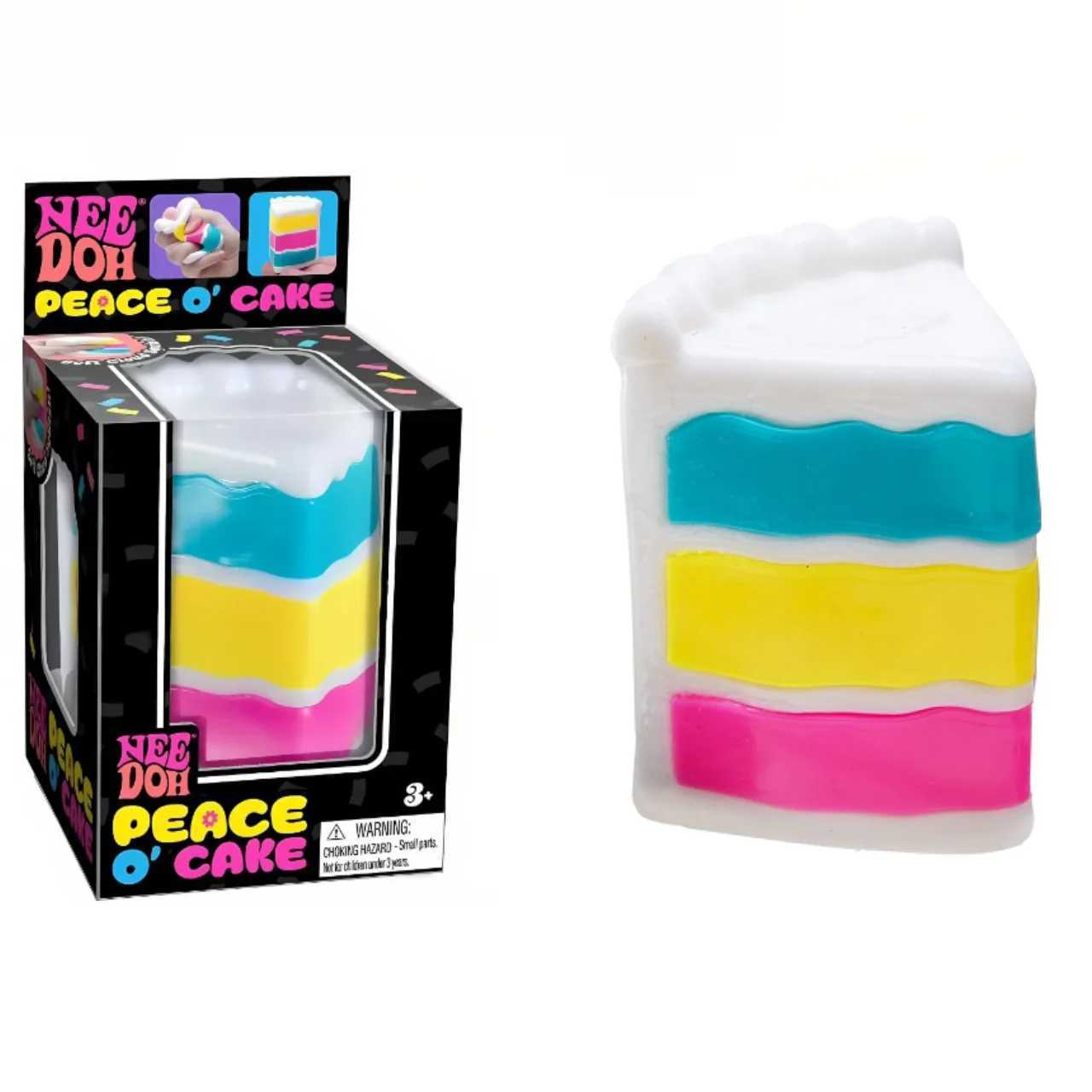 Schylling Nee Doh Nice-Sicle Sensory Cube Soft Squishy Stress Relief Toy Ideal Fidget for Anxiety Concentration Z260512