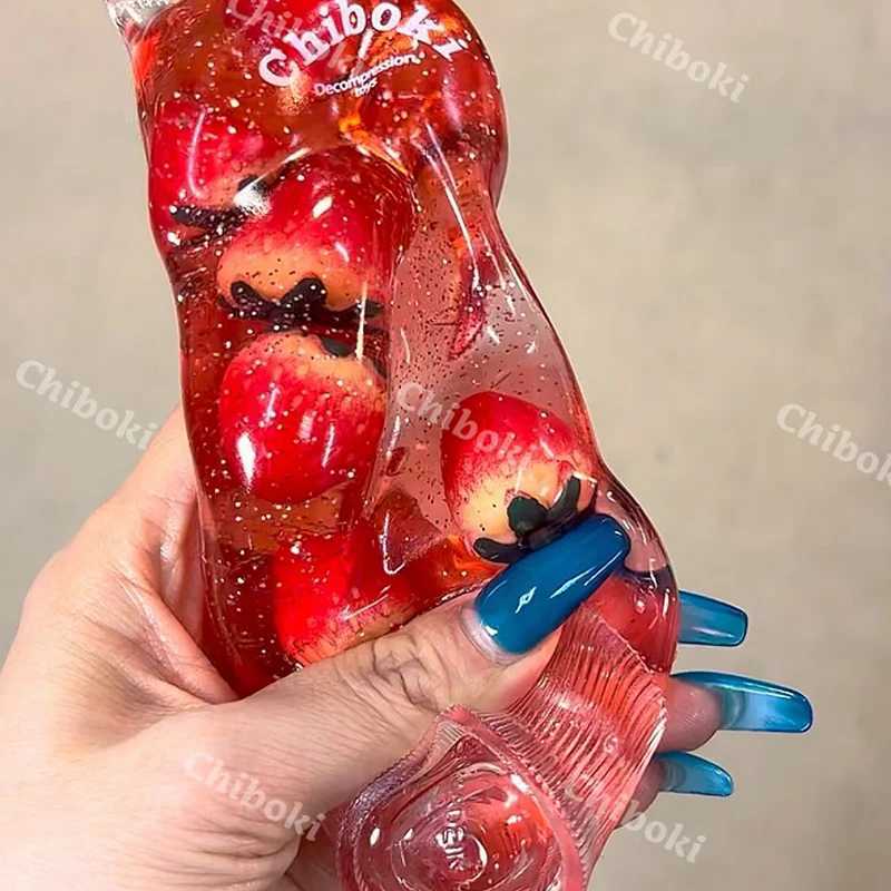 Fruit Filled Maltose Toothpaste Stress Relief Toy Soft Slow Rising Deformable Squeeze Squishy Fidget Sensory Toy H260512