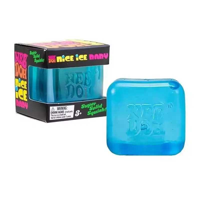 Dr Pepper x NeeDoh Nice Cube Squishy Stress Relief Toy Soft Squeeze for Kids Adults Anxiety Relief Sensory Toy H260512