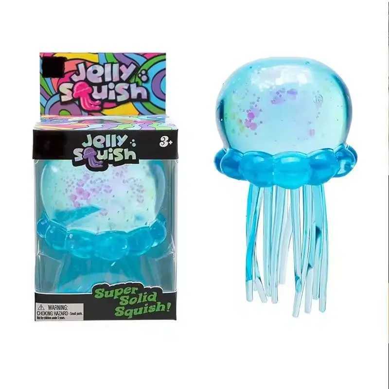 New Schylling Jellyfish Healing Series Needoh Nice Cube Stress Relief Pinch Toy Childrens Gift X260511