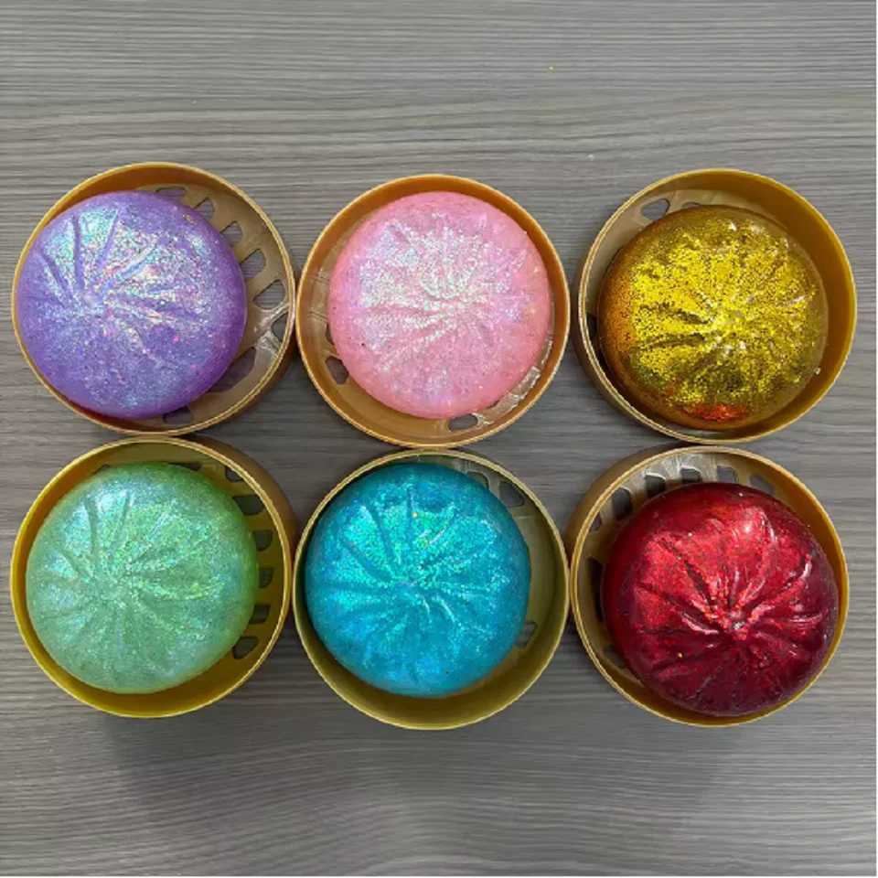Glitter Dumpling Glitter Dumpling Squishy Box Dumplings Squishy Anxiety Relief Fidget Soft Squeeze Decompression Dough Z260512