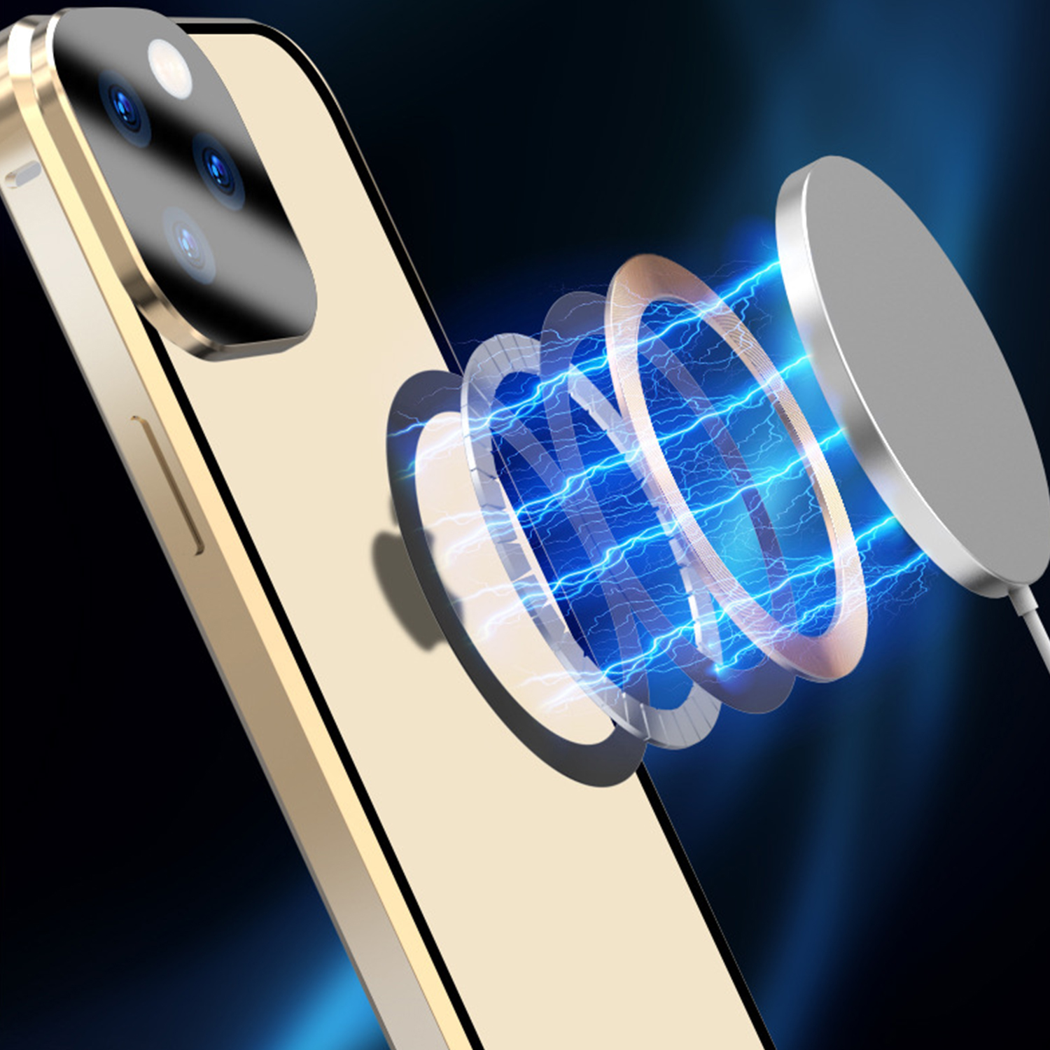For Magsafe Case For iPhone 17 16 15 14 13 12 11Pro Max Metal Magnetic Wireless Charging Lens Protection Double Sided Buckle Cover