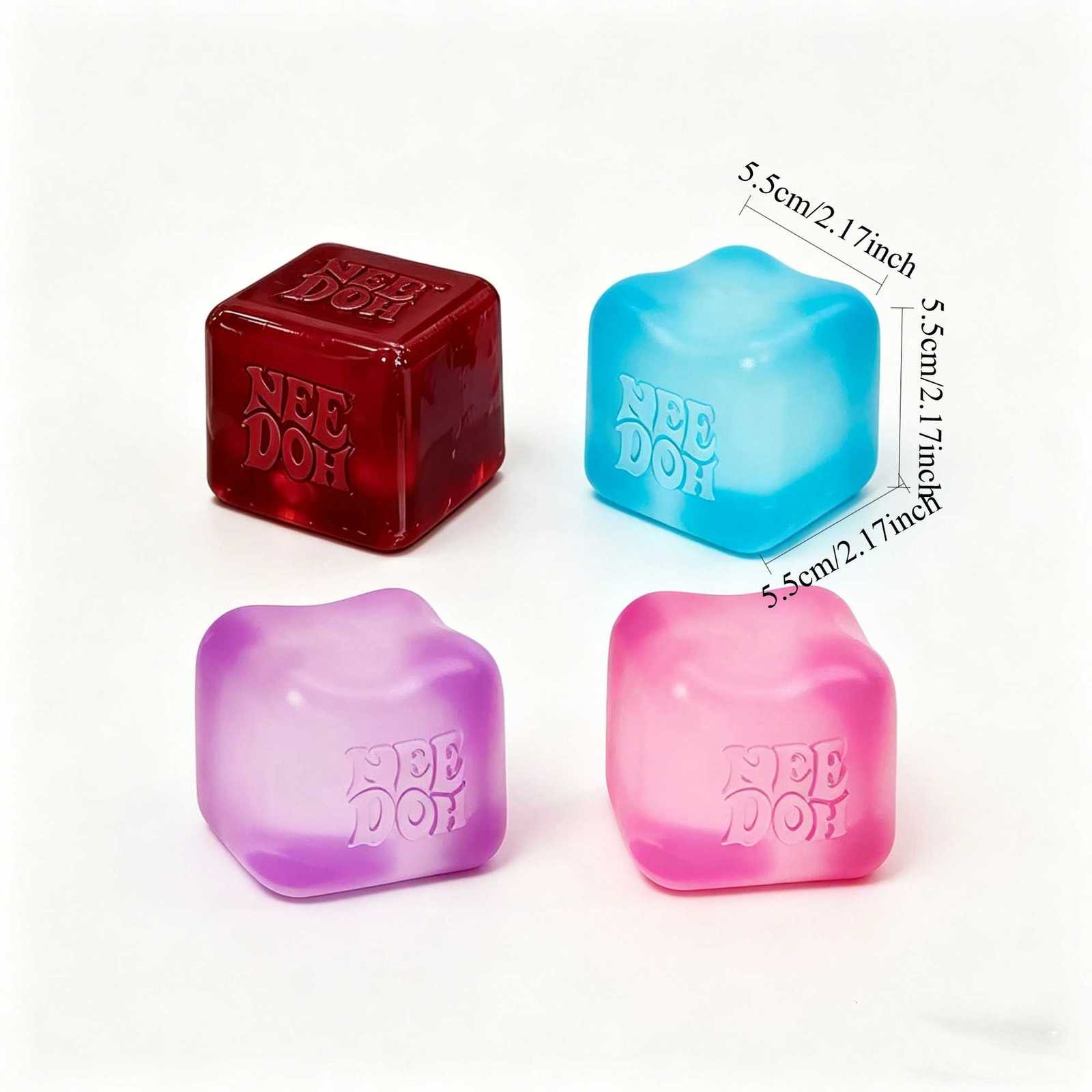 A2 Dr Pepper x NeeDoh Nice Cube Squishy Stress Relief Toy Soft Squeeze Anxiety Relief Sensory Toy for Kids Adults H260512