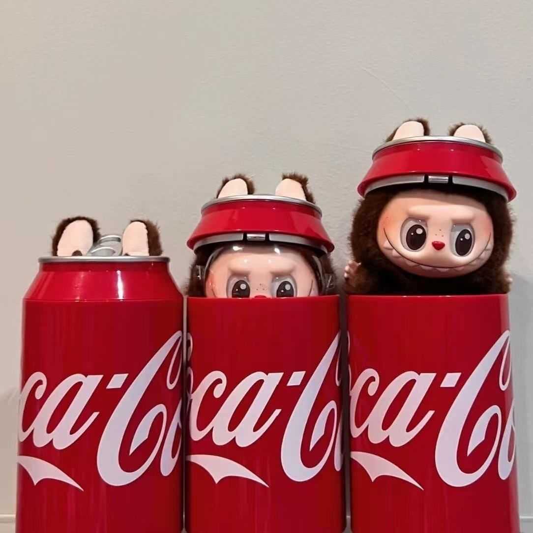 Labubu x Coca-Cola co-branded vinyl blind box plush toy trendy collectible cute limited edition L260512CDC6 - view 8