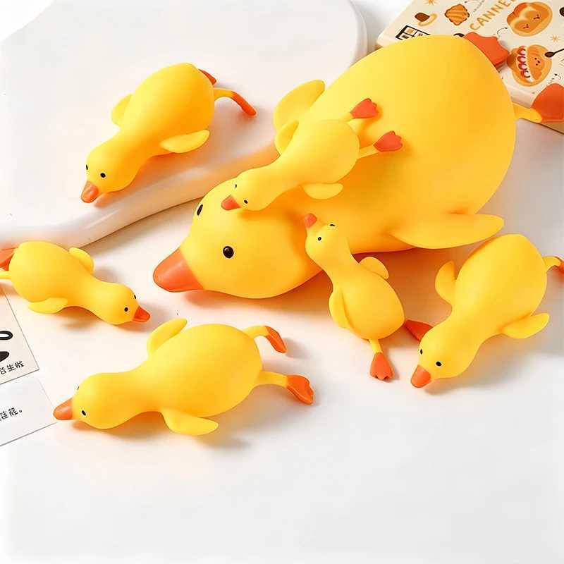 Antistress Duck Squishy Fidgets Toys Cute Animals Duck Slow-rebound Squeeze Toy Decompression Stretch Toys for Friends Best Gift H260512